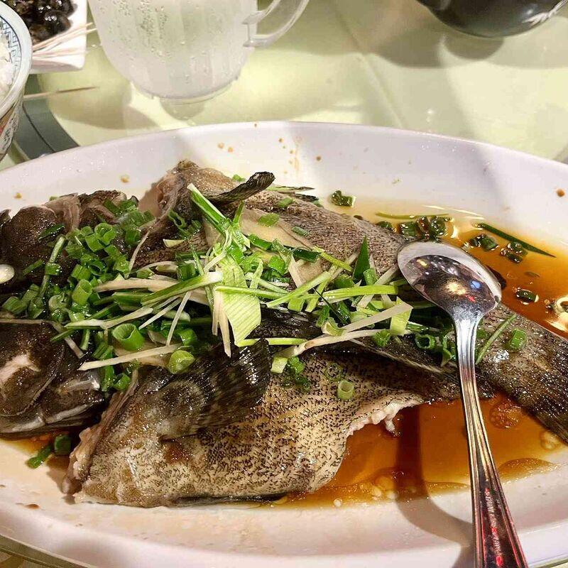 Steamed Bass